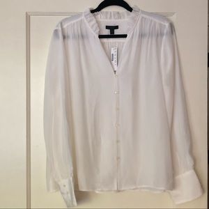 Silk J. Crew shirt NWT